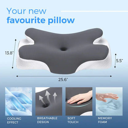 Cooling Memory Foam Neck Pillow